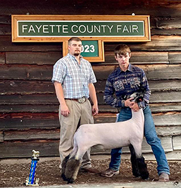 Witt Club Lambs Winners