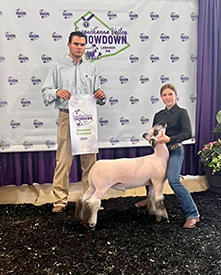 Witt Club Lambs Winners